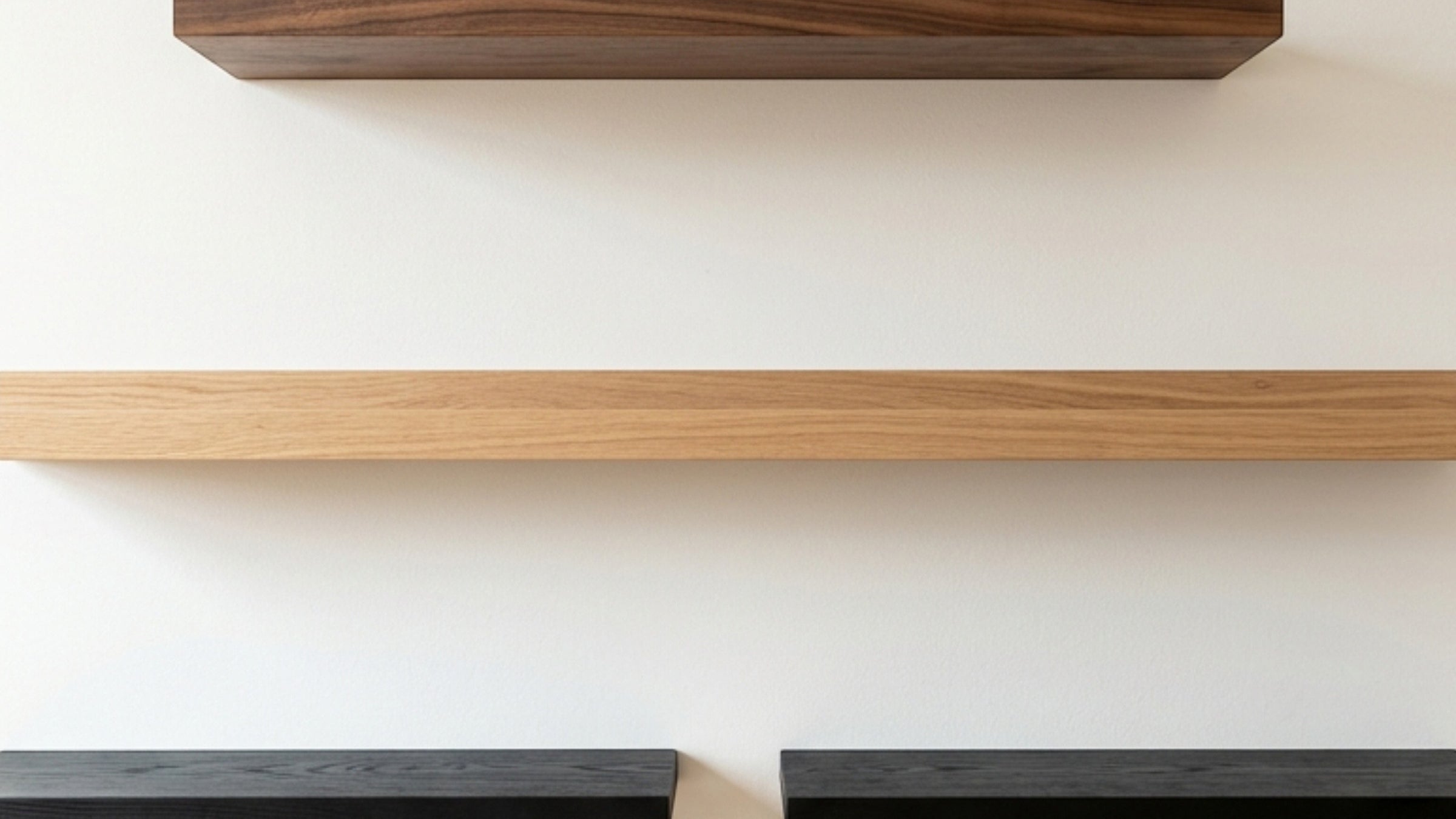 Zvun Wall-Mounted Wooden Shelves